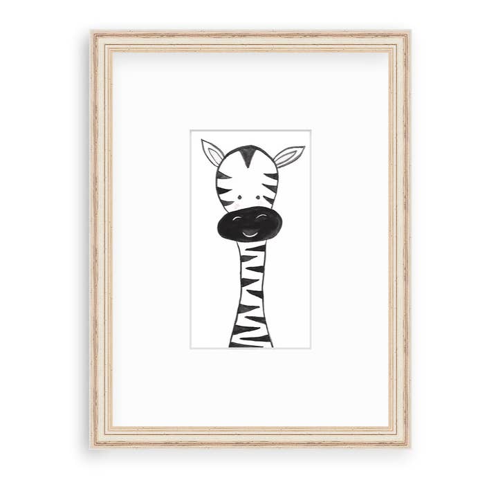Zebra Print Wall Decor for Kids & Baby for wholesale by Ethel B Designs
