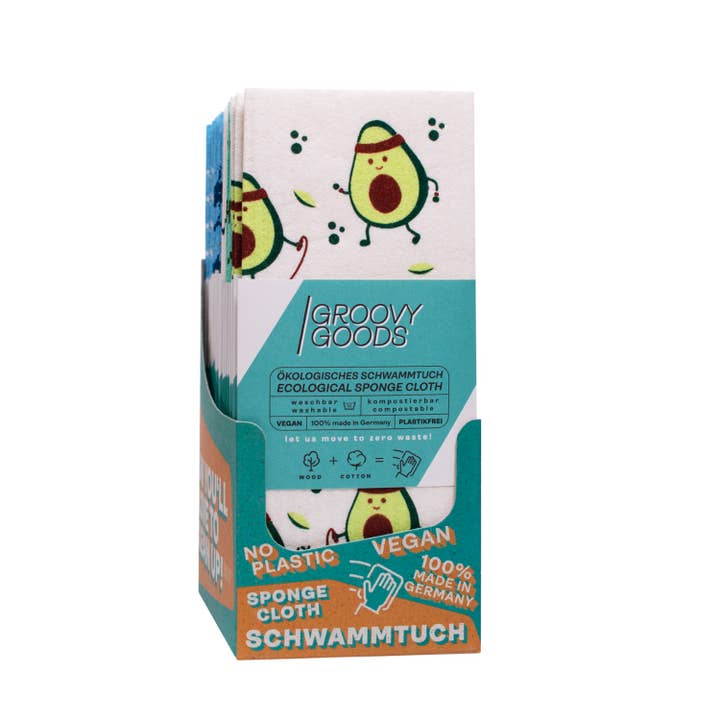 PANO DE ESPONJA ECOLÓGICO, MELHOR CONJUNTO DE #1 por atacado de Groovy Goods