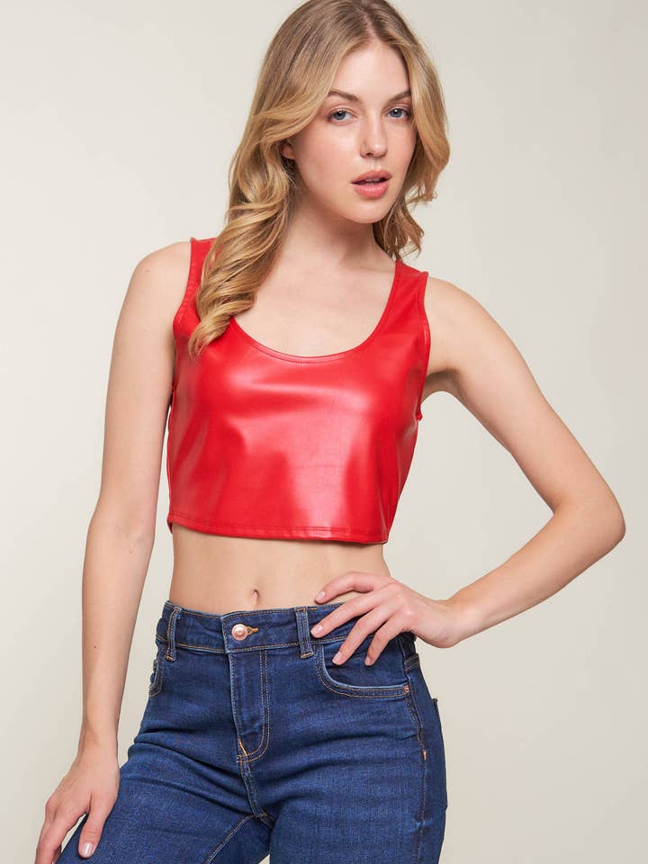 Dubbel Scoop Tank för wholesale av Exclusively Yourz