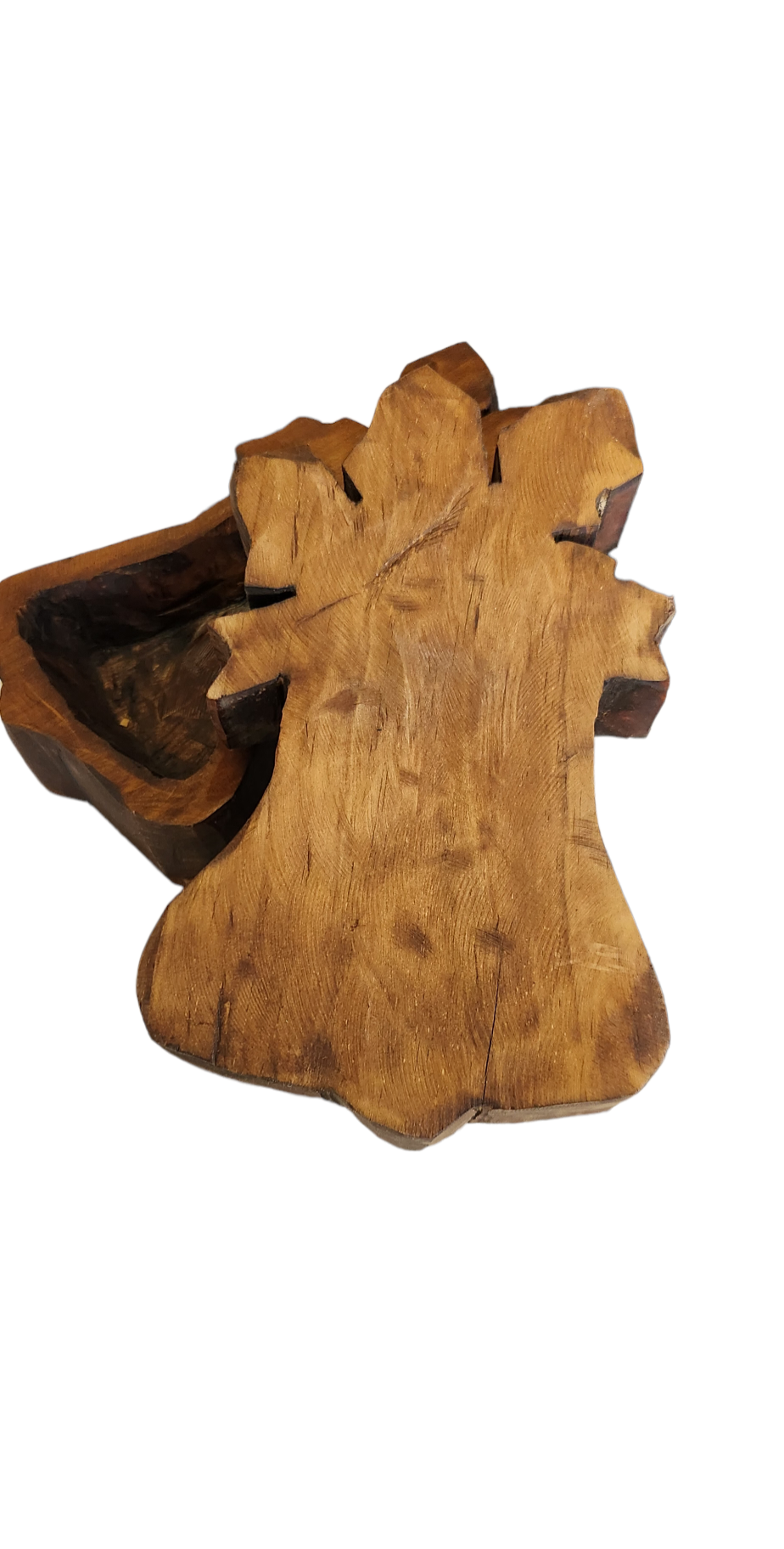 Luises Perez Imports LLC – Engroshandel Pyntetallerken/skål – Juleklokke træskål3