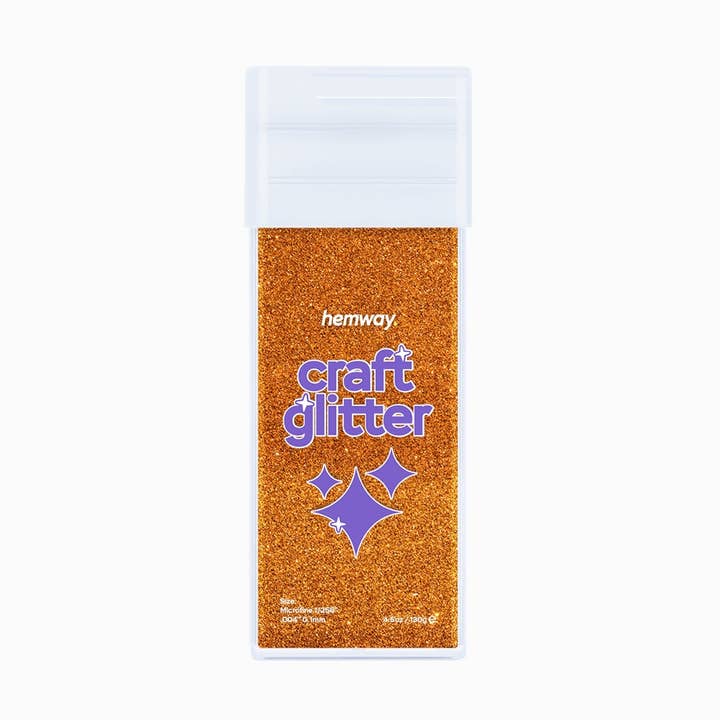 Craft Glitter Shaker Copper 110g for wholesale by Hemway
