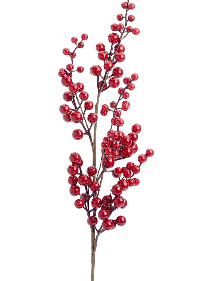 SPRAY BERRY RED 28" for wholesale by Studio Specialties