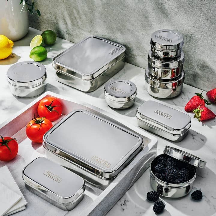 Dalcini Stainless - Wholesale Food Storage Container - 10-piece Lunch Set | Best-Selling Bundle2