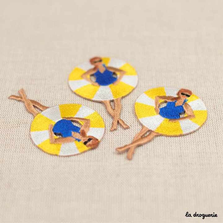 LA DROGUERIE - Wholesale Patch - Ecusson Girl and buoy3