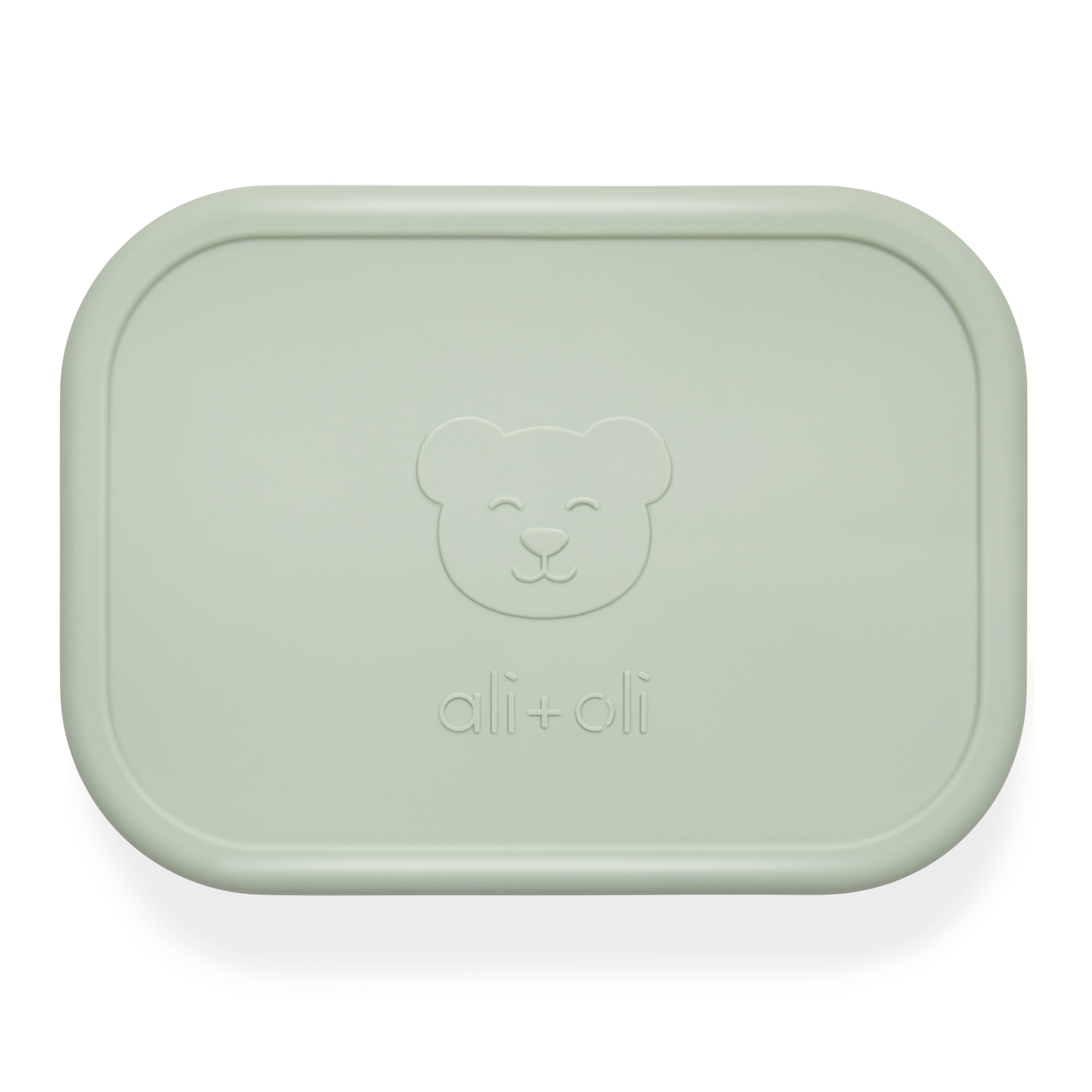 Ali+Oli - Wholesale Lunch Bag/Box - Kids - Ali+Oli Leakproof Silicone Bento Box (Pine) Back to School7