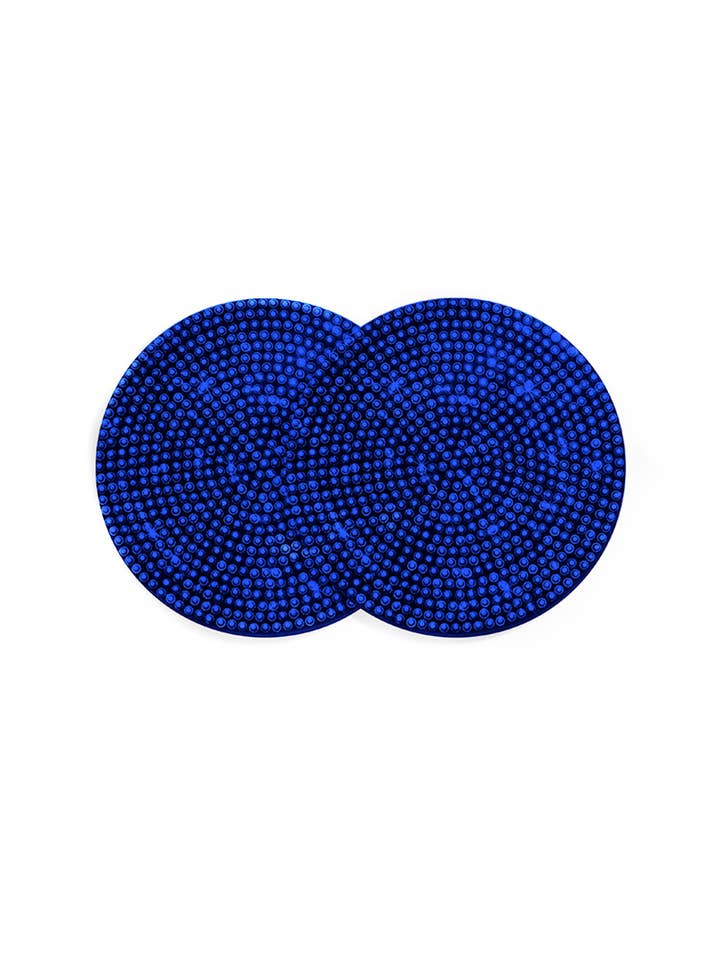 Car Accessories - Rhinestone Round Silicone Coaster MIS0742 for wholesale by Ole