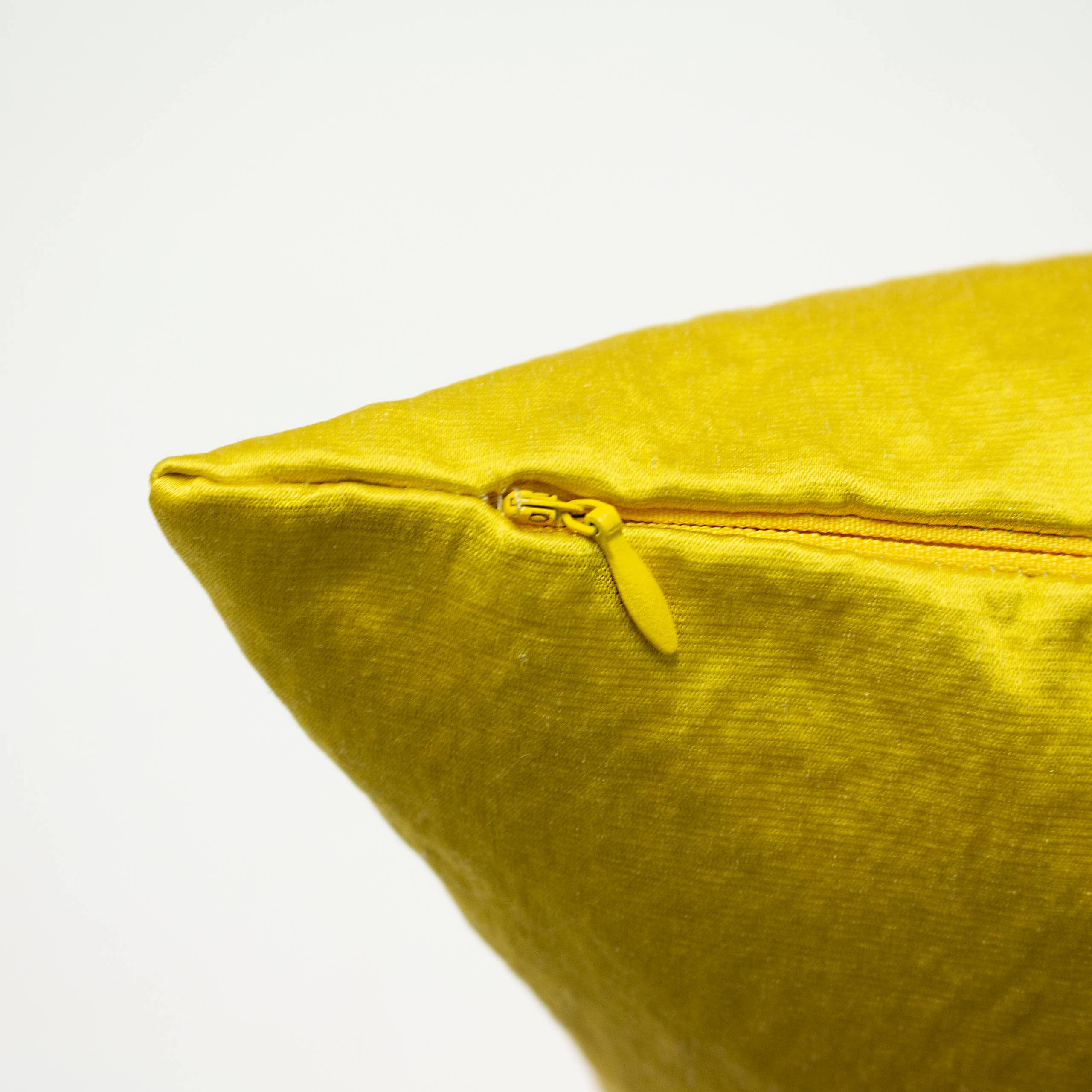 Palermo Sateen Cushion Limon Yellow for wholesale on Faire3