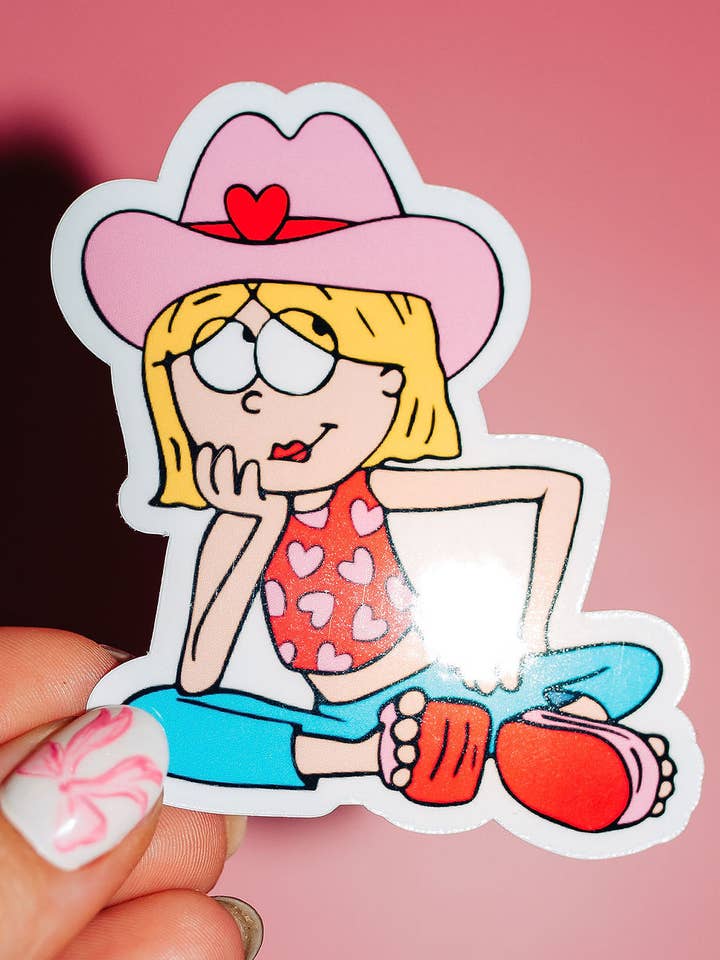 Lizzie McGuire Valentine's Sticker, 90s Cartoon, Pop Culture for wholesale by ShopSourSweetener