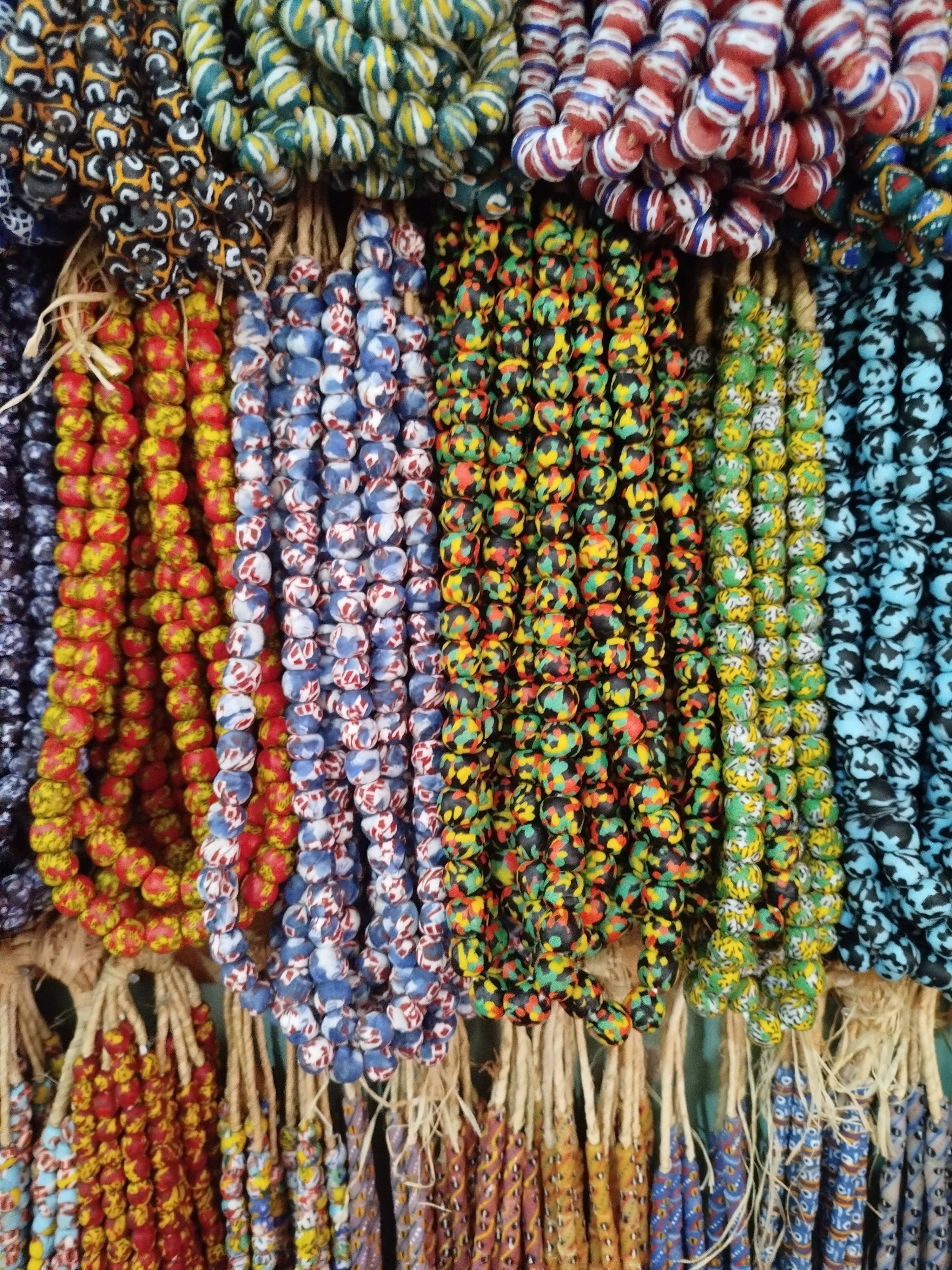African Craft Collection - Wholesale Beads - Glass Beads Krobo / Recycled Beads for Jewellery making10