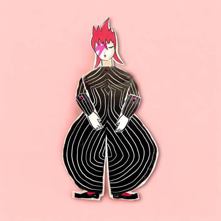 Conjunto de figura articulada Ziggy por atacado de Tambour Battant