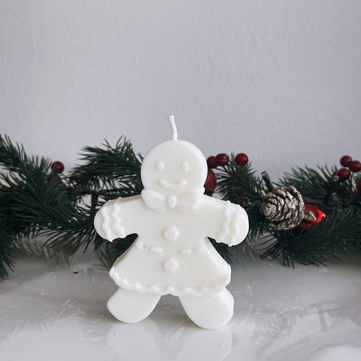Hi Sunday Collective - Wholesale Novelty Candle - GINGERBREAD FAMILY SET3