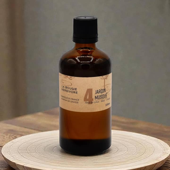 Difusor n.º 4 JARDIN MUSQUE - Flor de loto, almizcle y orán para venta al por mayor de LA BOUGIE HERBIVORE