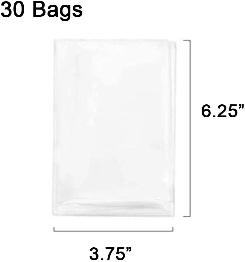 Hammont - Wholesale Favor Bags - Clear Cellophane Bags Party Favor Treat Bags 3.75"X 6.25"2