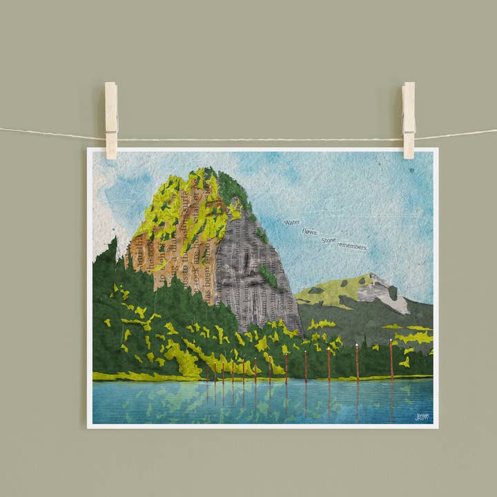 Beacon Rock - print for wholesale by Found & Rewound