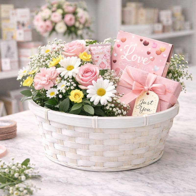 SWS BASKETS AND HOME DECOR - Vendita all'ingrosso Vasi per piante - Cestino rotondo in bambù con rivestimento, 10,5”4