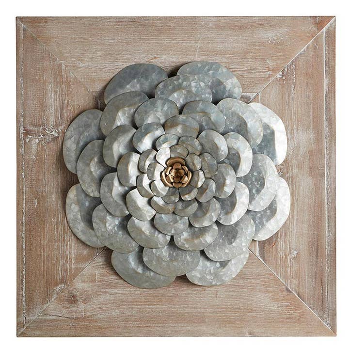 Flower Décor with Wood for wholesale by Angle