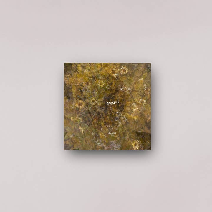 "sparkle bb sparkle" - série : tu es l'abondance, impression sur métal pour la vente par DOEQUO