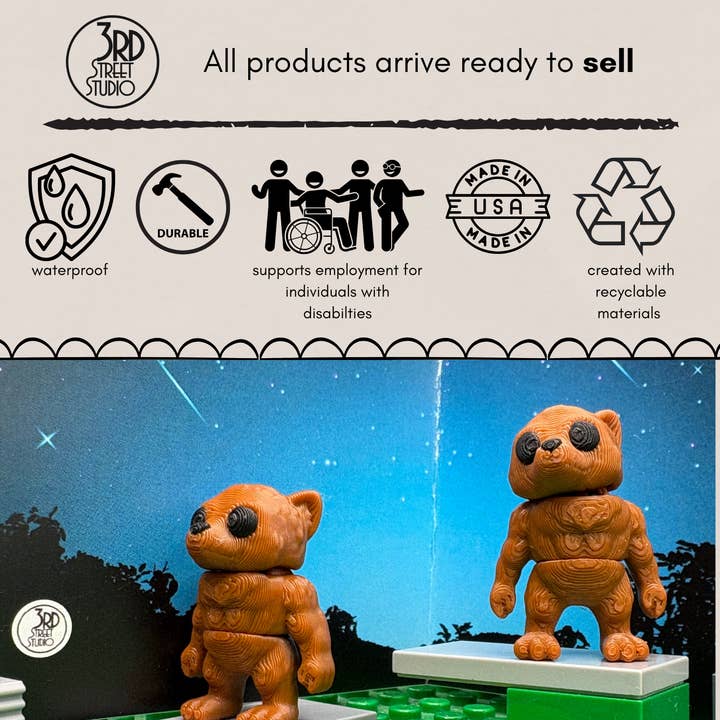 Werewolf for wholesale by Third St. Studio