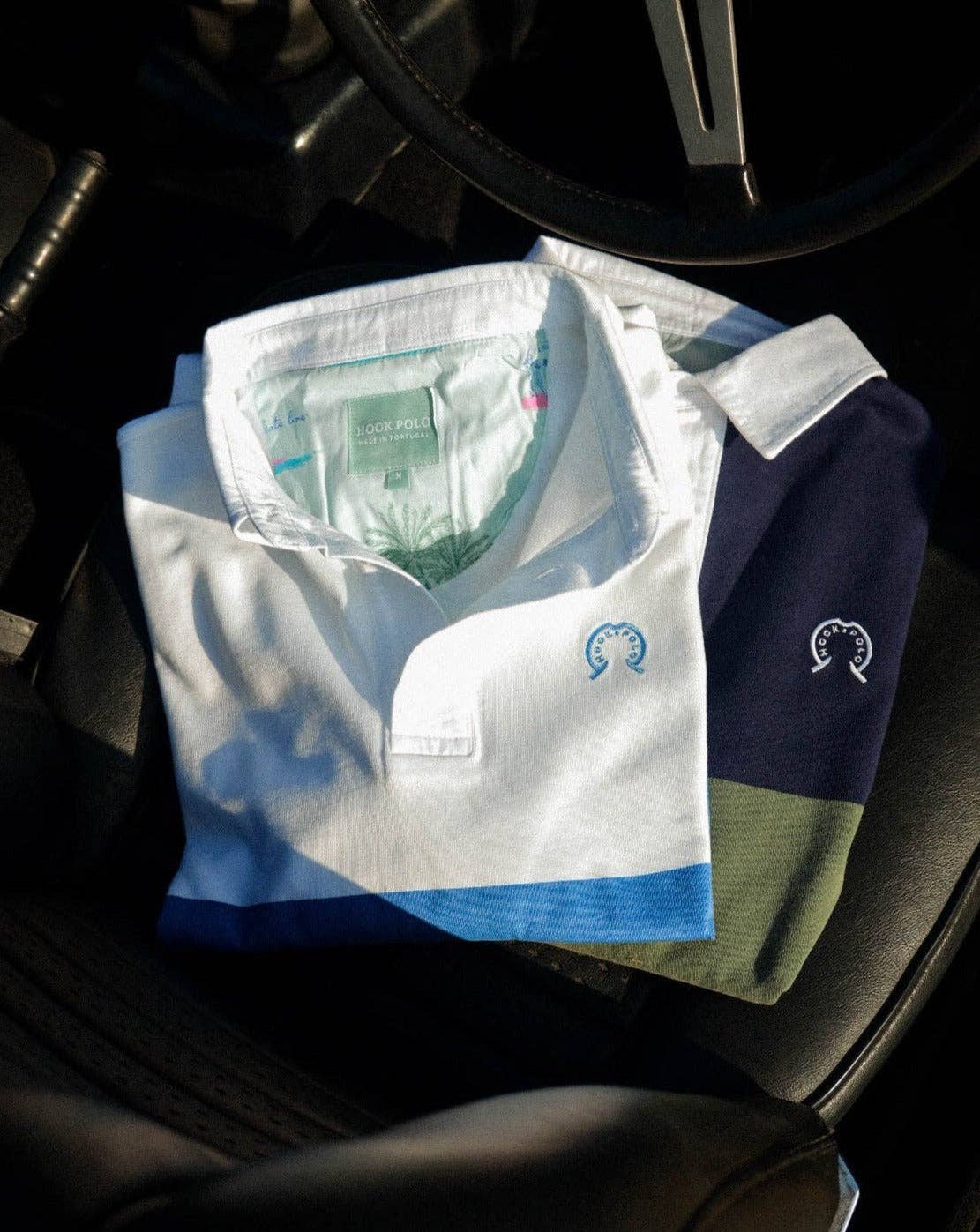 Hook Polo - Wholesale Polo - Men's - Blue Stripe Clubhouse Rugby7