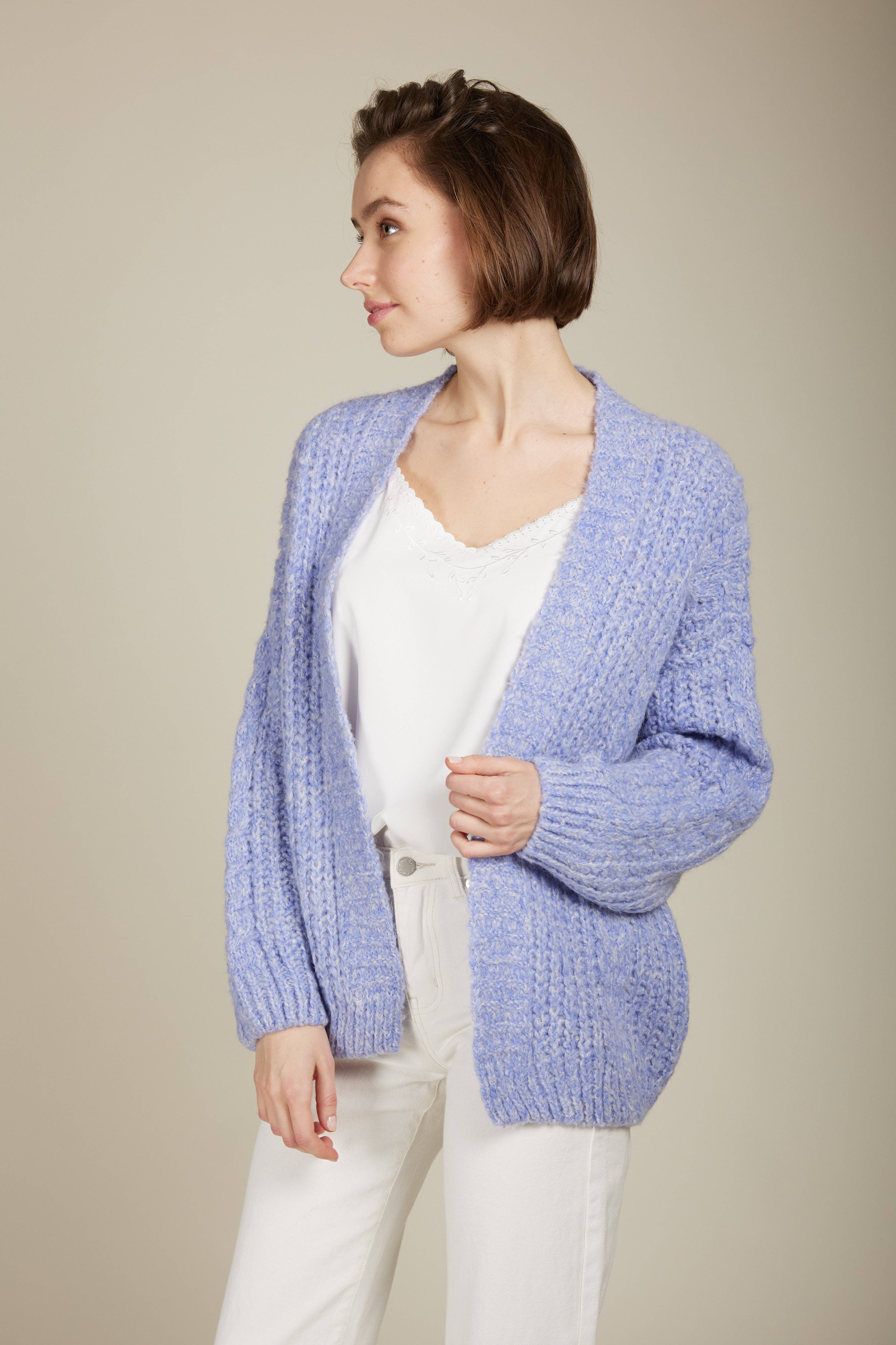Andy & Lucy - Vente Cardigan – femme - GAELLE - Gilet / veste mi-saison10