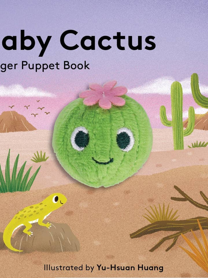 Baby Cactus: Finger Puppet Book for wholesale by Chronicle Books