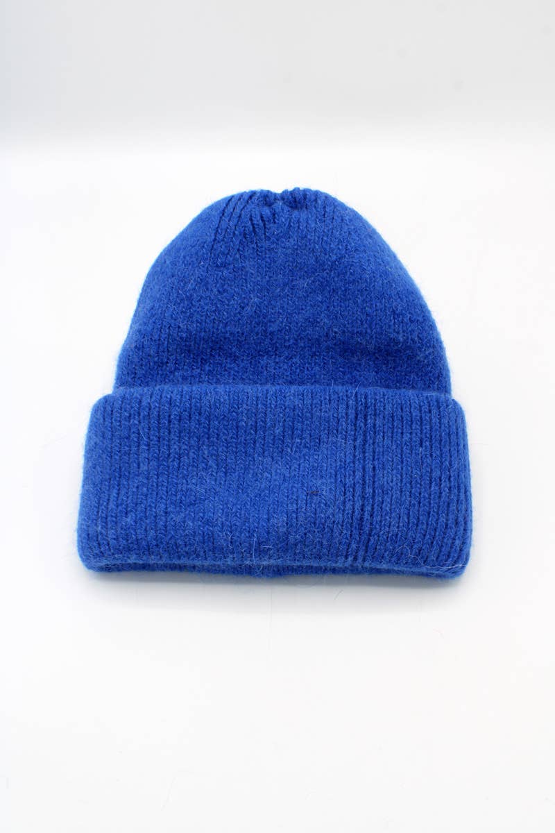 Hologramme Paris - Wholesale Beanie - Men's - Classic plain Angora hat42