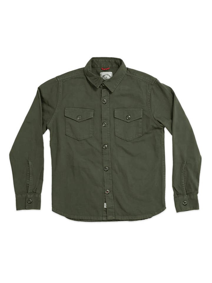 Bull Denim Mission Shirt for wholesale by Iron & Resin