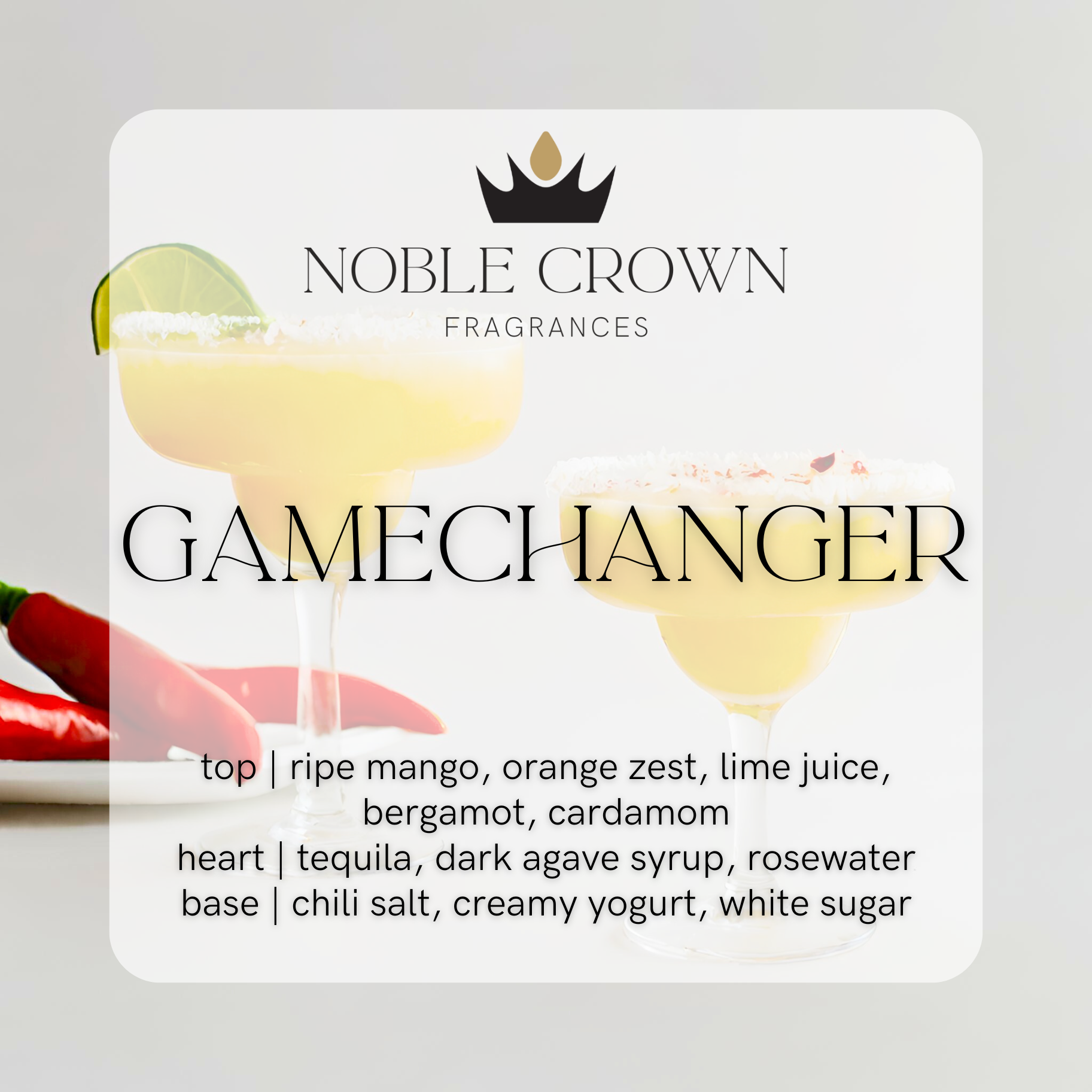 Noble Crown Fragrances - Wholesale Face & Body Mist/Water - Gamechanger Body Mist2