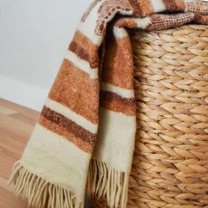 Wylde Brigade – wholesale Throw blanket – Jalapa Wool Blanket8