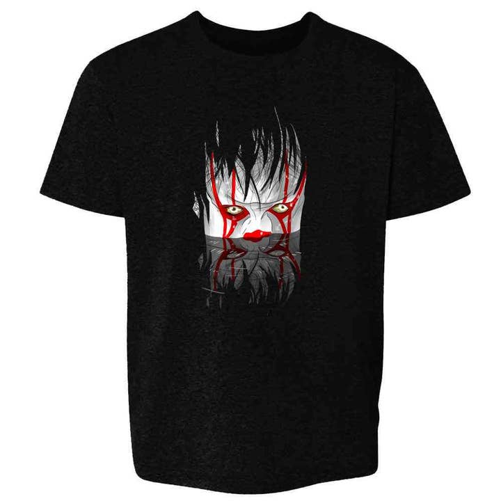 Youll Float Too Horror Movie Clown Scary Kids & Youth Tee for wholesale by Pop Threads