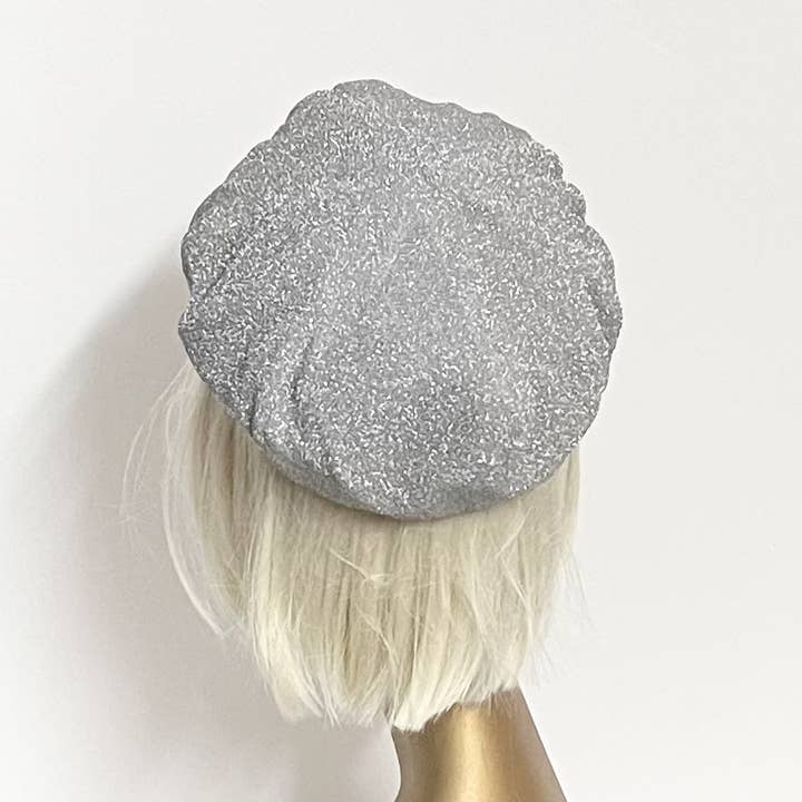 Bella Starr - Vente Béret – femme - Chapeau de béret en argent