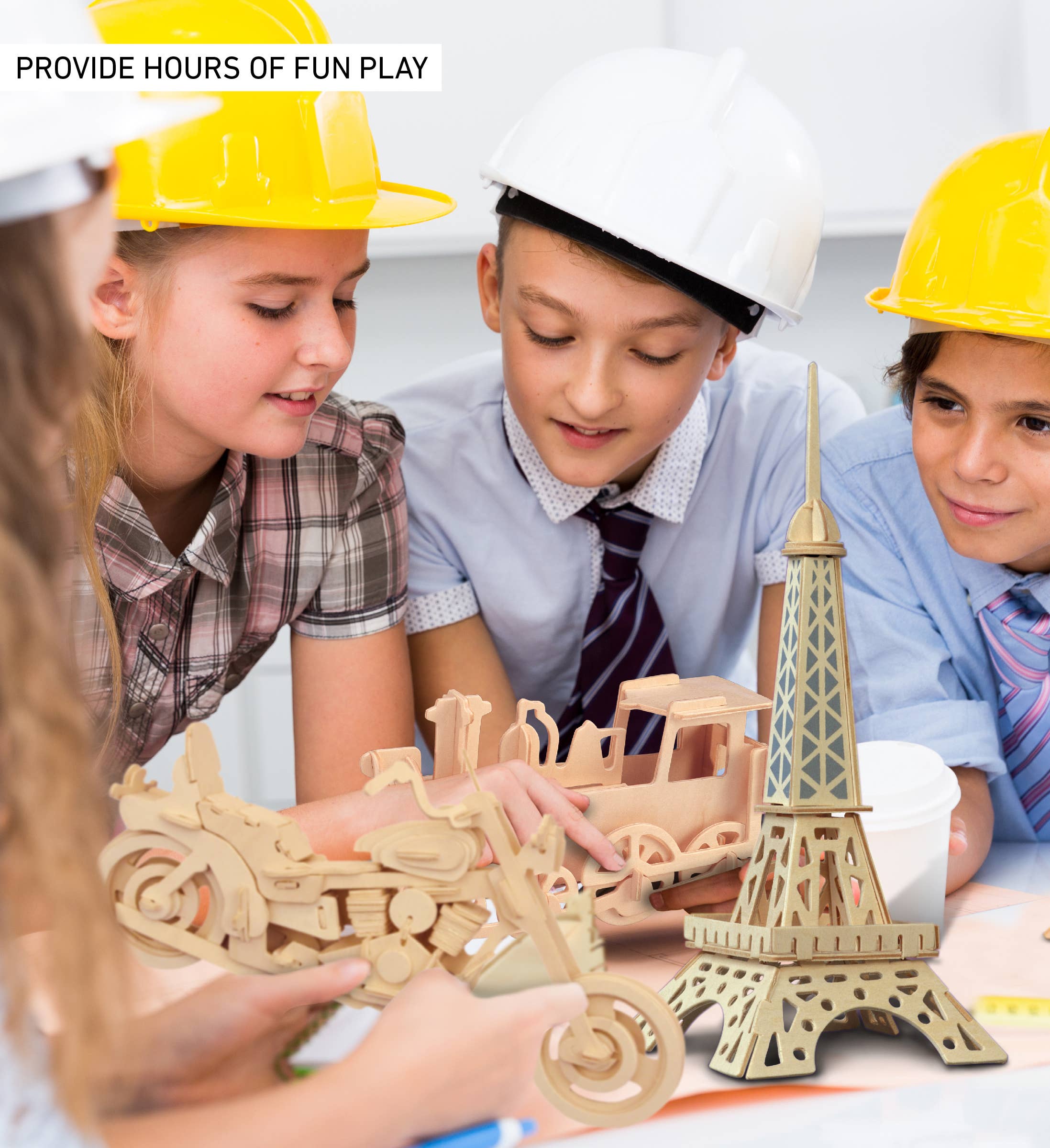 Cota Global - Wholesale Puzzle - Kids - 3D Puzzles - Eiffel Tower3