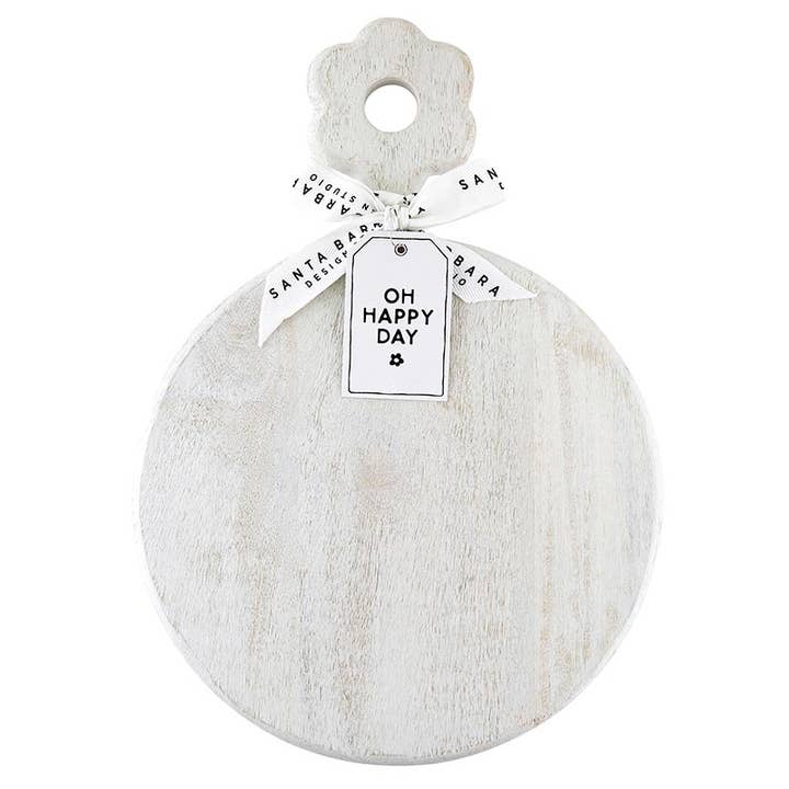 Textured Wood Board - Daisy Handle for wholesale by Santa Barbara Design Studio by Creative Brands