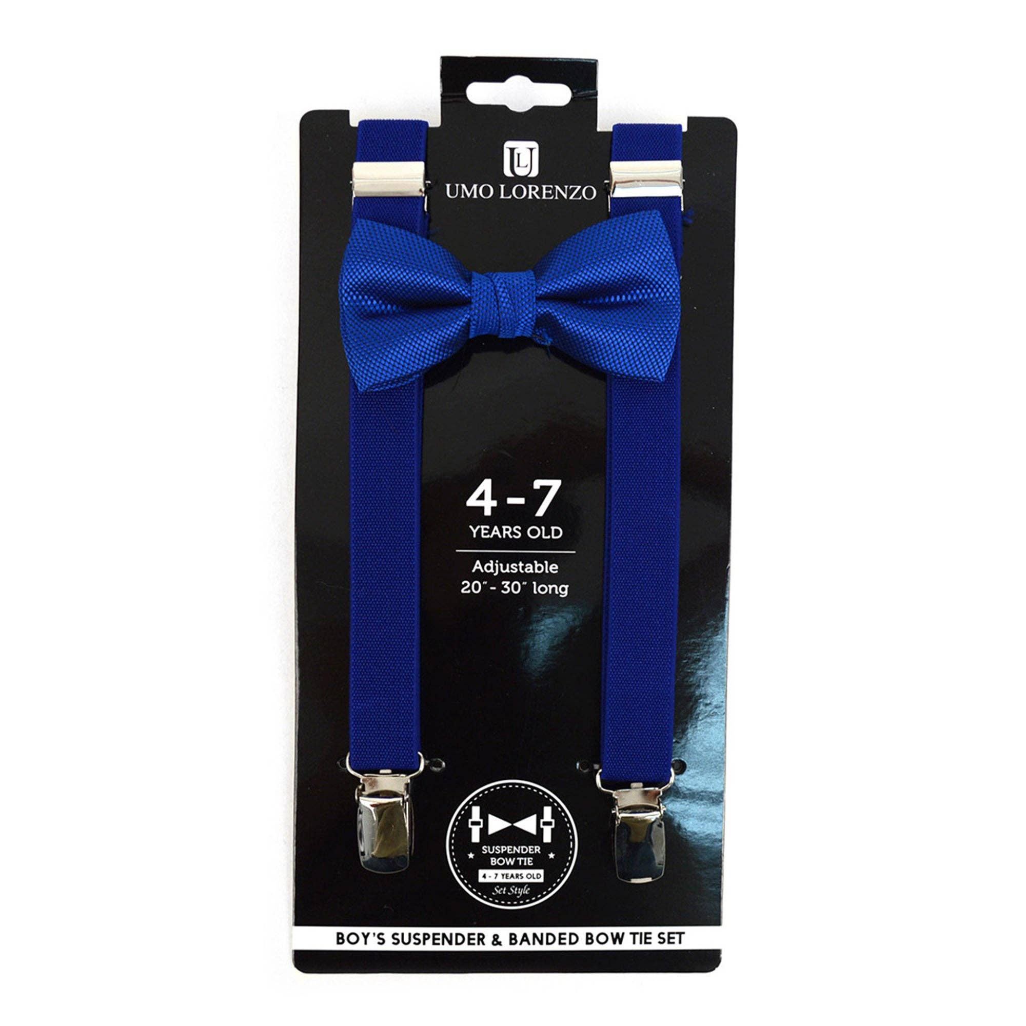 TAPA fashion - Wholesale Suspenders - Kids - Boy's 4-7 Years Old Suspenders & Bow Tie Set BTHSU47- 63087