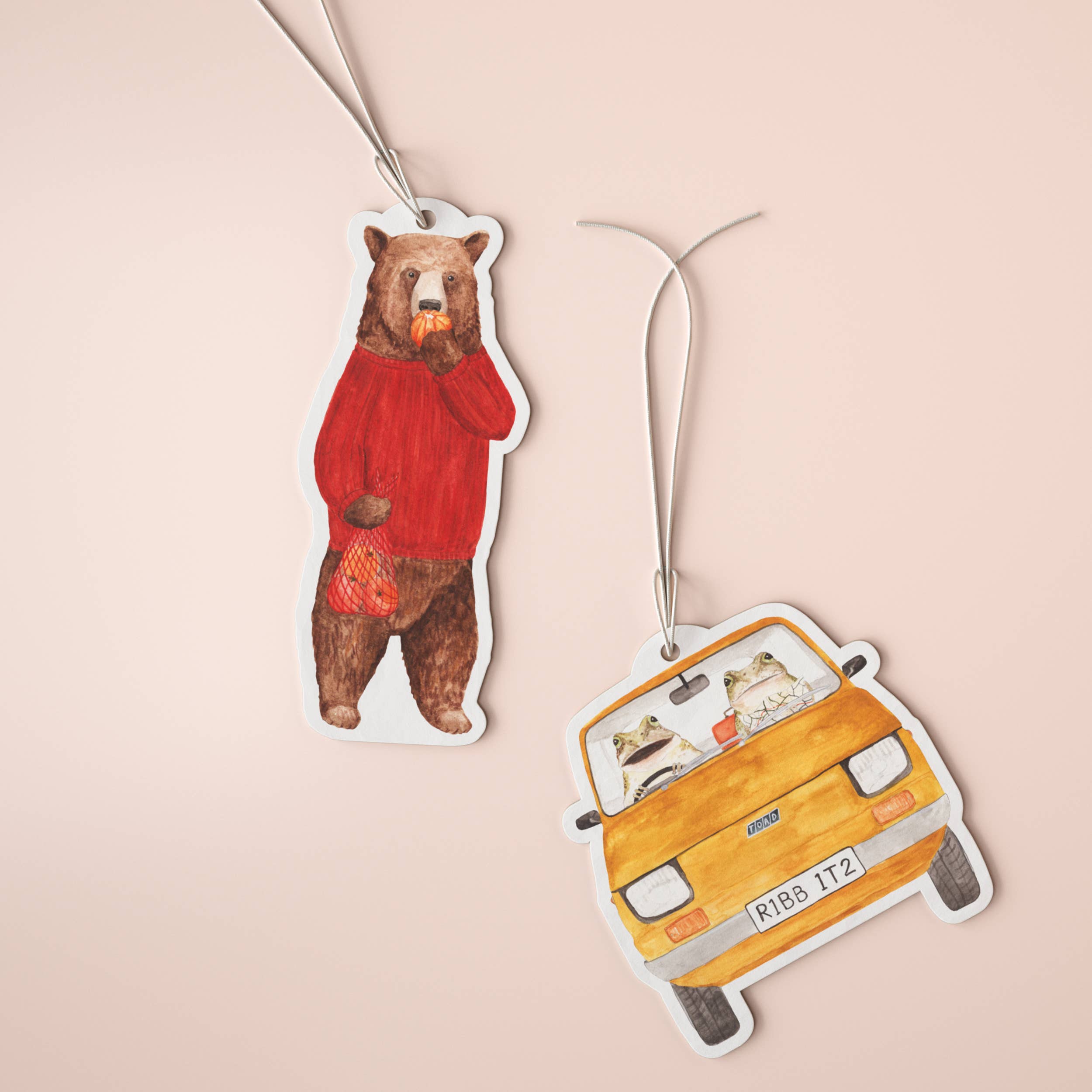 Mister Peebles – wholesale Car Freshener - Unisex – Orange Bear Air Freshener1