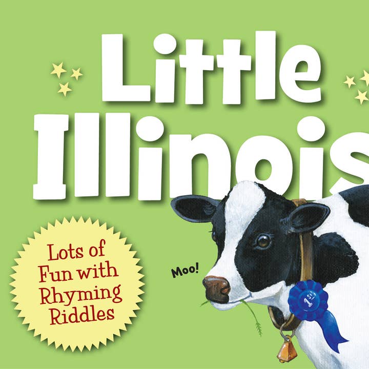 Little Illinois Board Book for wholesale by Sleeping Bear Press