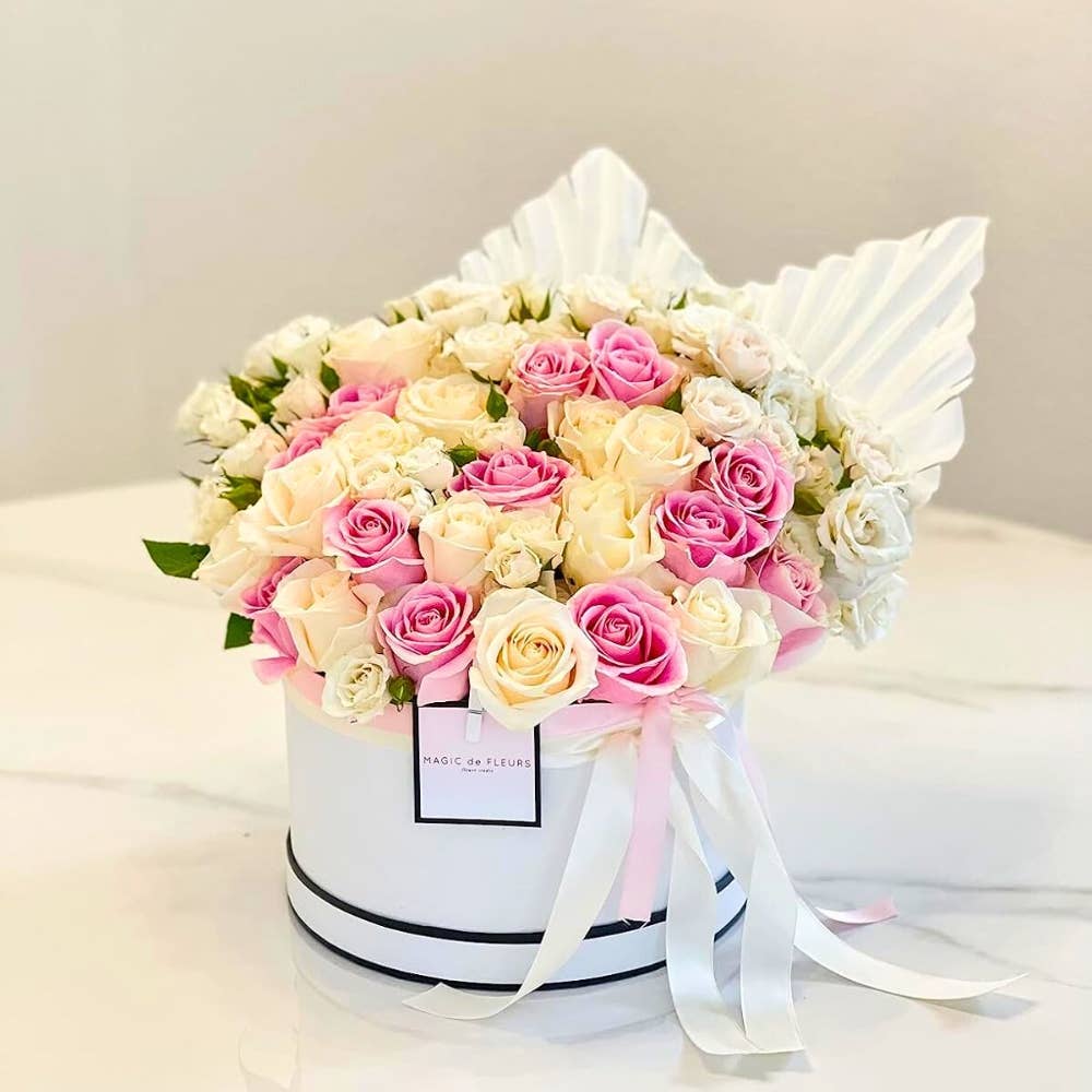 UNIKPACKAGING - Vente Coffrets cadeaux - Boîtes Cadeaux Rondes à Motifs Floraux avec Couvercles – Ensemble de 3 pièces14