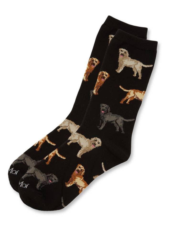 Infinity Classics International Inc. - Wholesale Socks - Unisex - Labradors Bamboo Crew Socks - Unisex2