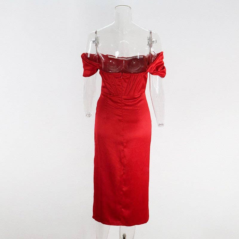 Marayn - Wholesale Jurk - Dames - Zwoele Maxi Jurk Chic Sexy Klaar om te Verzenden14