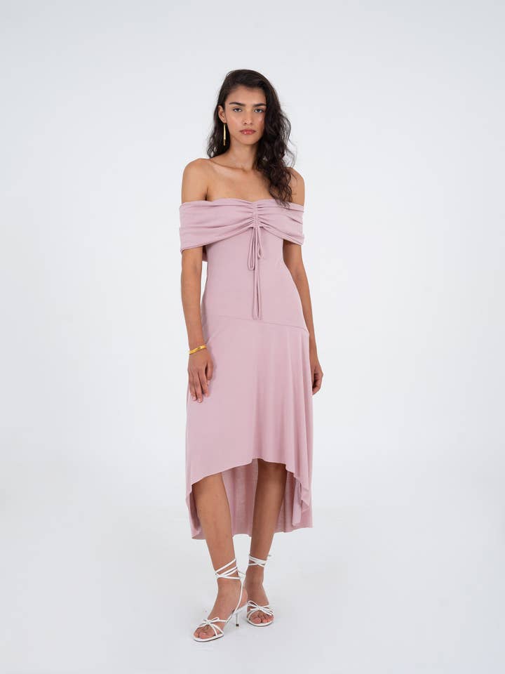 CARMEN SAYS - Wholesale Dress - Women's - Vestido de Intimidad Rosa4