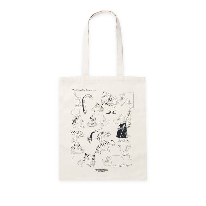 Moomin 80 Tote Bag for wholesale by Nordicbuddies
