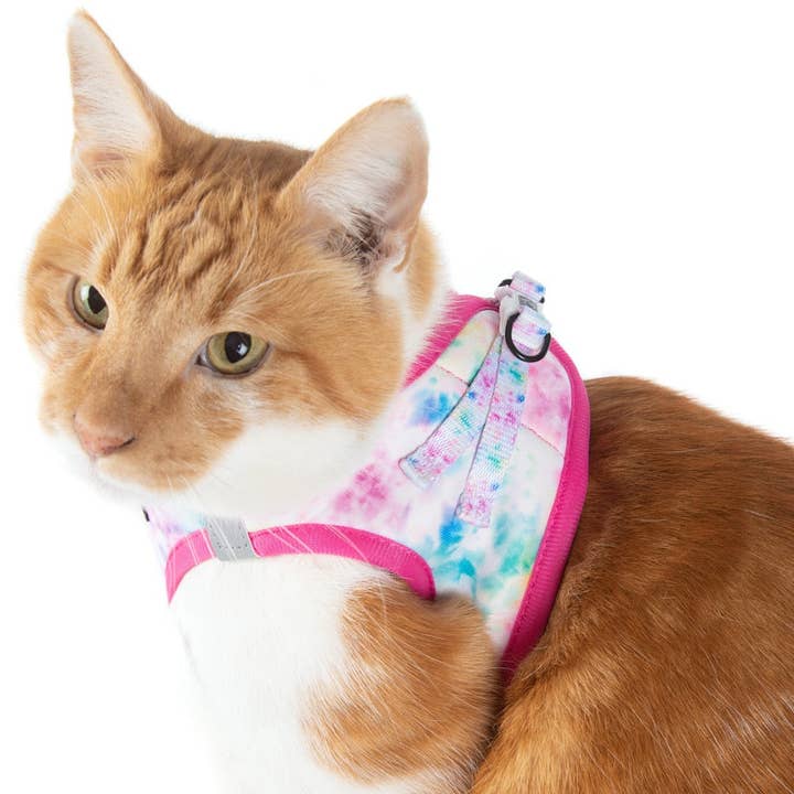Little Kitty Co. - Wholesale Pet Harness - Cat - CAT STEP IN HARNESS: Cotton Candy4