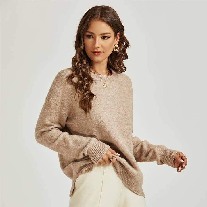 Haut fendu à manches longues en beige et autres tendances Résultats pour vetement femme haut gamme en vente B2B. Retours gratuits et paiement à 60 jours sur Faire sur Faire.