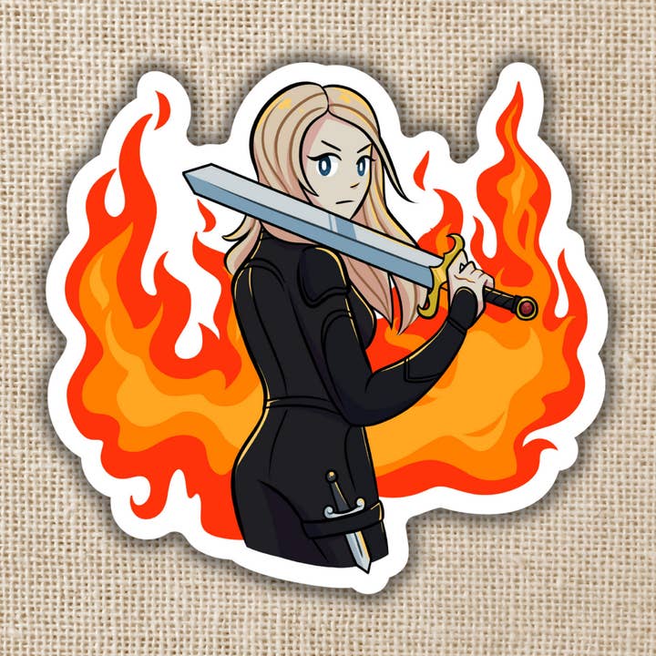 Aelin Galathynius Sticker | Throne of Glass for wholesale by Kingdom of Threads