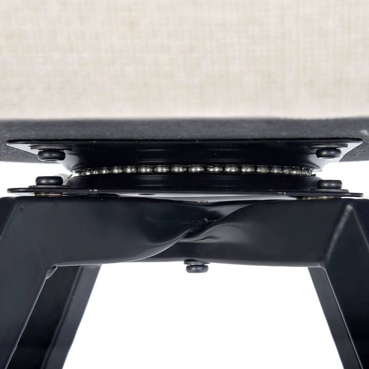 Urban Meuble - Wholesale Chair - Set of 2 Scandinavian dining chairs, swivel, beige fabric CALIFORNIA KD BEIGE SWIVEL22