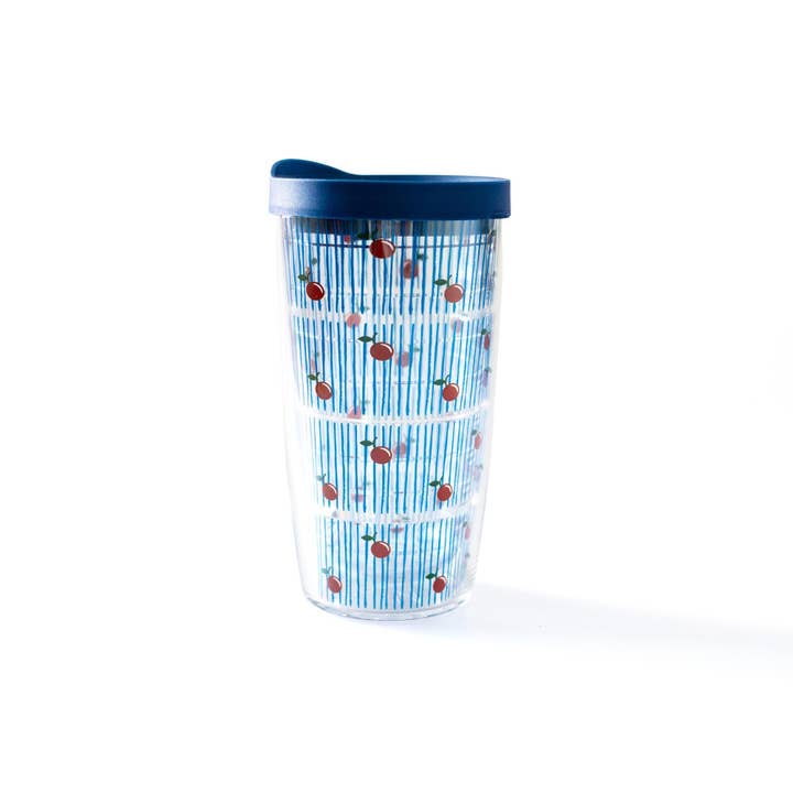 Blue Kite Press - Wholesale Insulated Mug/Tumbler - Cherry Classic Tervis Tumbler | Vintage Cherries | 16 oz