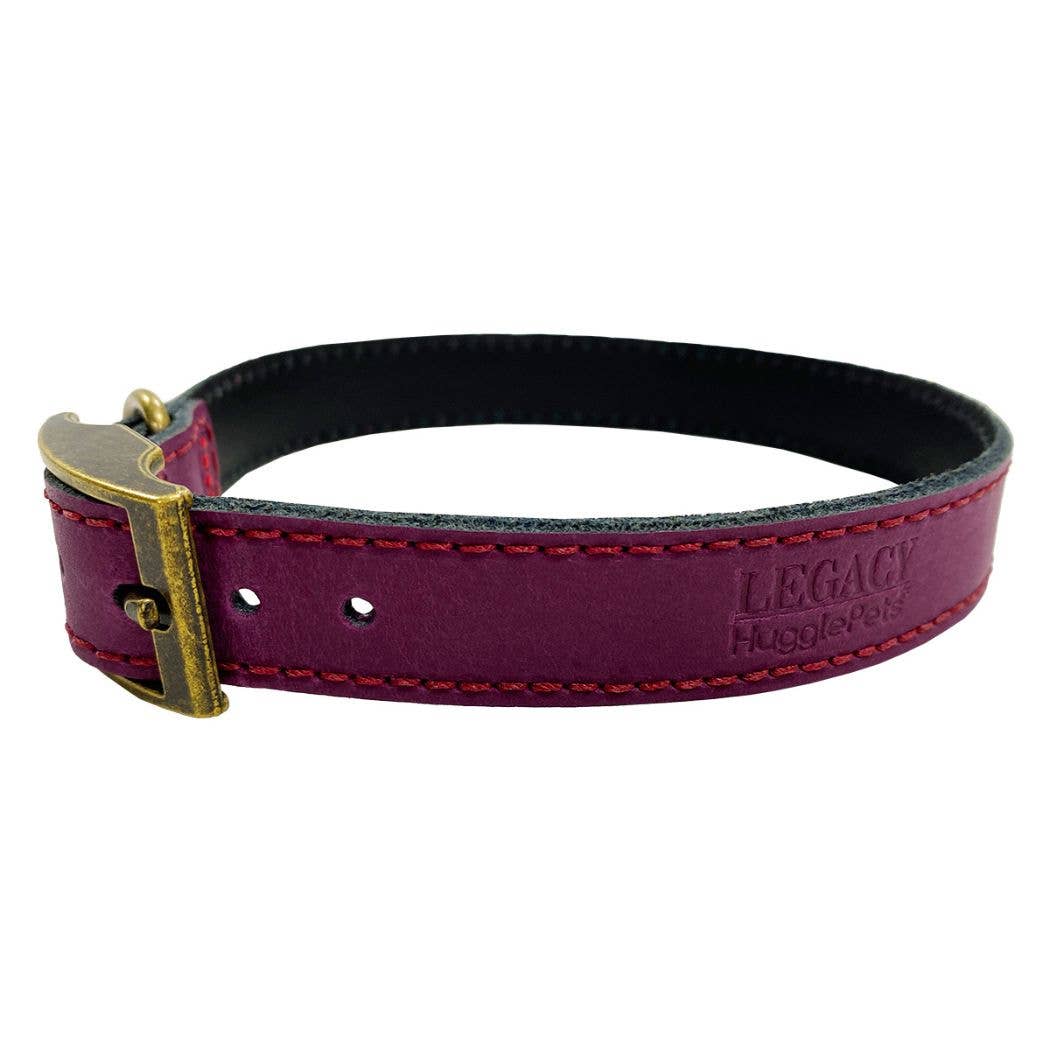HugglePets – wholesale Pet collar – Dog – HugglePets Legacy Leather Dog Collar10