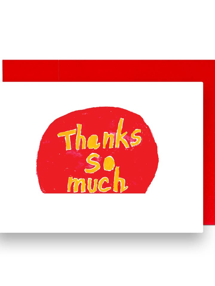 Thank You Card - Blank inside for wholesale by LadooLadoo
