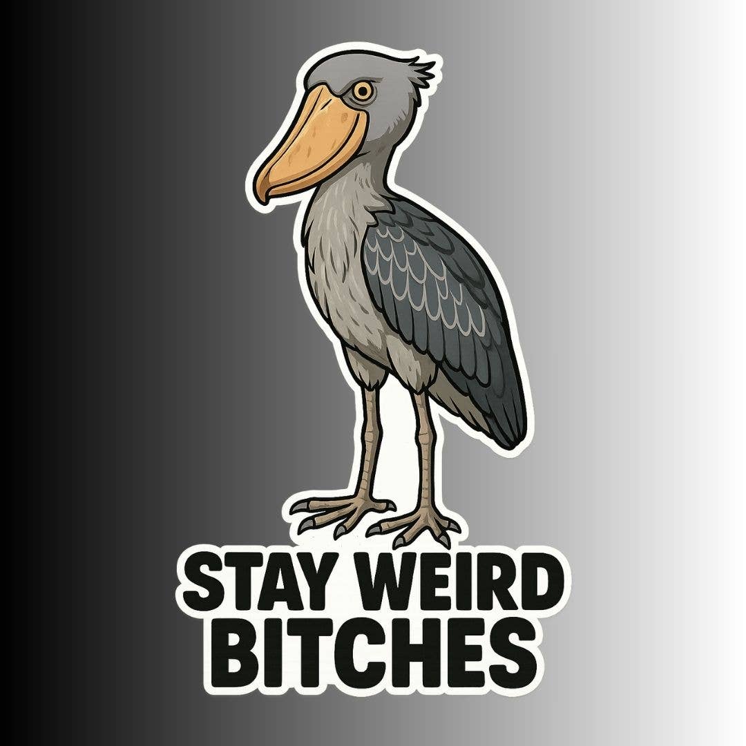 Slightly Askew Art - Wholesale Sticker - "Stay Weird Bitches" Sticker Variety Pack - 10 Designs7
