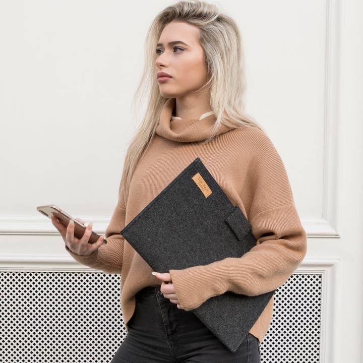 Funda para portátil para venta al por mayor de Lux Felt London